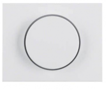 Berker K.1 Белый глянцевый Накладка Светорегулятора поворотного