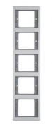 Berker K.5 Металл алюминий Рамка 5-ая вертикальная