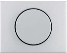 Berker K.5 Металл алюминий Накладка Светорегулятора поворотного