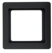 Berker Q.1 Антрацит бархат Рамка 1-ая