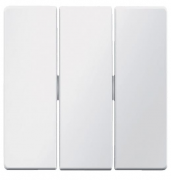 Berker Q.1, Q.3 Белый бархат Клавиша 3-ая