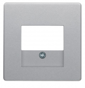 Berker Q.1, Q.3 Алюминий бархат Накладка Розетки USB