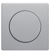Berker Q.1, Q.3 Алюминий бархат Накладка Светорегулятора поворотного