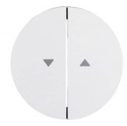 Berker R.1, R.3, R.8 Белый Глянцевый Клавиша 2-ая для жалюзи