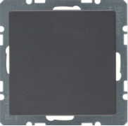 Berker Q.1, Q3 Антрацит бархат Заглушка