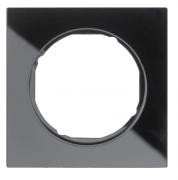 Berker R.3 Черное Стекло Рамка 1-ая