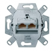 Berker Мех Розетка Компьютерная 2-ая (категория 6)