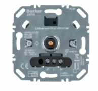 Berker Мех Светорегулятора (диммер) поворотно-нажимного 20-210 Вт/ВА, для LED 3-60 Вт