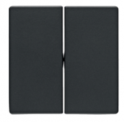 Berker Q.1, Q.3, Q.7 Антрацит бархат Клавиша 2-ая