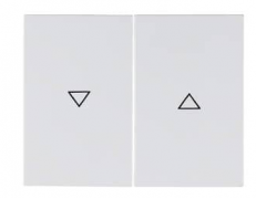 Berker K.1 Белый глянцевый Клавиша 2-ая для жалюзи