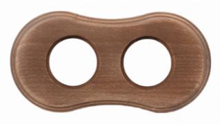 Bironi Шедель Дерево Винтаж Форма восьмерки Рамка 2-ая (скрытый монтаж)