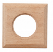 Bironi Шедель Дерево Бук Натурель Форма квадрата Рамка 1-ая (скрытый монтаж)