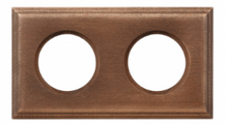 Bironi Шедель Дерево Винтаж Форма квадрата Рамка 2-ая (скрытый монтаж)