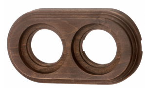 Bironi Лизетта Дерево Старое дерево Рамка 2-ая на бревно диаметр 200 мм (накладной монтаж)