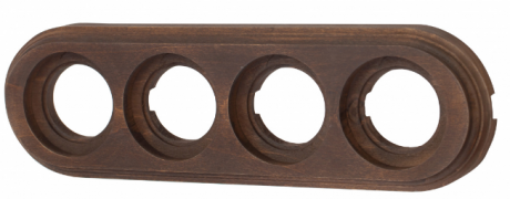 Bironi Лизетта Дерево Старое дерево Рамка 4-ая на бревно диаметр 200 мм (накладной монтаж)