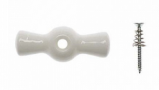 Bironi Керамика Белый Ручка выключателя