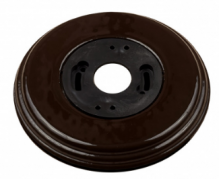 Bironi Шедель/Лизетта Керамика Коричневый Рамка 1-ая (скрытый и накладной монтаж)