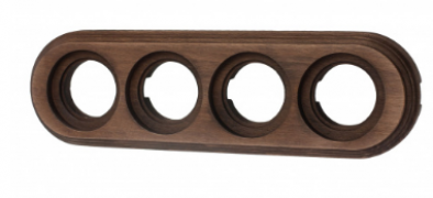 Bironi Лизетта Дерево Старое дерево Рамка 4-ая (накладной монтаж)