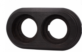 Bironi Лизетта Дерево Угольно-черный Рамка 2-ая (накладной монтаж)