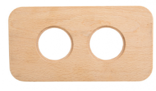 Bironi Шедель Дерево Бук Натурэль Рамка 2-ая (скрытый монтаж)