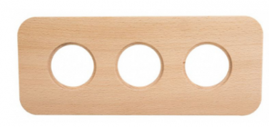 Bironi Шедель Дерево Бук Натурэль Рамка 3-ая (скрытый монтаж)