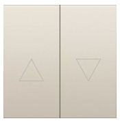 Donel S08 Слоновая Кость Клавиша 2-ая со стрелками для жалюзи