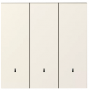 Donel S08 Матовый Кремовый Клавиша 3-ая с подсветкой