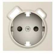 Donel A07 Матовый Кашемир Накладка Розетки с/з + USB ( A+C )