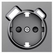 Donel A07 Сталь Накладка Розетки с/з + USB ( A+C )