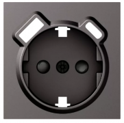 Donel A07 Матовый Титан Накладка Розетки с/з + USB ( A+C )