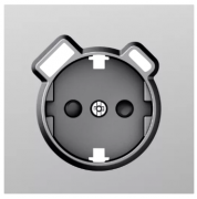 Donel S08 Сталь Накладка Розетки с/з + USB ( A+C )