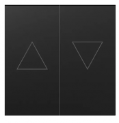 Donel A07 Матовый Карбон Клавиша 2-ая со стрелками для жалюзи