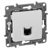 Legrand Etika Белый Розетка Компьютерная 1-ая RJ45 Cat.5e (UTP)