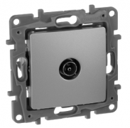 Legrand Etika Алюминий Розетка TV единственная