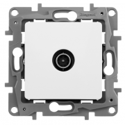 Legrand Etika Белый Розетка TV единственная