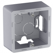 Legrand Inspiria Алюминий Коробка 1 пост для накладного монтажа