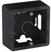 Legrand Inspiria Антрацит Коробка 1 пост для накладного монтажа