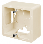 Legrand Inspiria Слоновая кость Коробка 1 пост для накладного монтажа