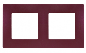 Legrand Etika Сливовая Рамка 2-ая