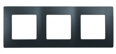 Legrand Etika Антрацит Рамка 3-ая