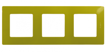 Legrand Etika Зеленый папоротник Рамка 3-ая