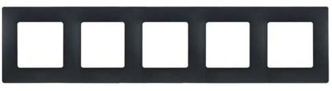 Legrand Etika Антрацит Рамка 5-ая