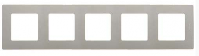 Legrand Etika Светлая галька Рамка 5-ая