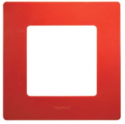 Legrand Etika Красный Рамка 1-ая