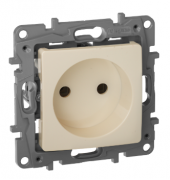 Legrand Etika Слоновая кость Розетка б/з, винтовые клеммы