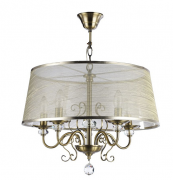 Freya Driana Бронза Антик Подвесная люстра E14х5, FR2405-PL-05C-BZ
