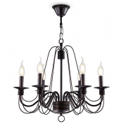 Freya Velia Коричневый Подвесная люстра E14х6, FR2046-PL-06-BR