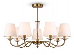 Freya Osborn Латунь Люстра на штанге E14х7, FR2027PL-07BS