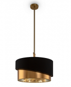 Freya Earth Латунь/Черный Люстра на штанге E14х6, FR5171PL-06BS