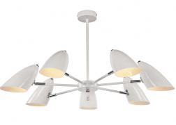 Freya Aida Белый Люстра на штанге E14х7, FR5852-CL-07-W